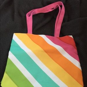 Tote with thin plastic lining